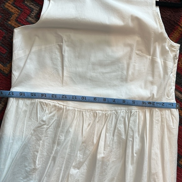 J. Crew white tiered midi dress - Picture 3 of 4